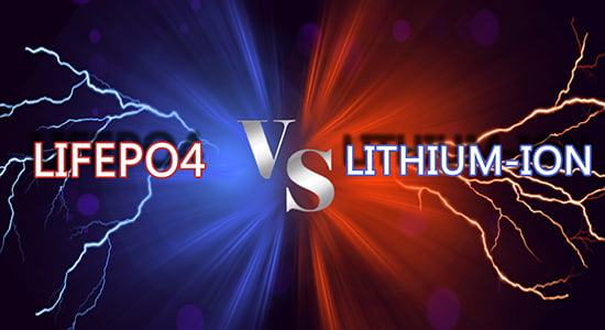 LiFePO4 vs. Lithium-Ionen: Erkundung der Unterschiede